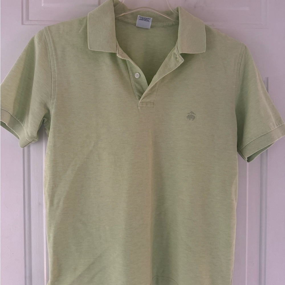 Brooks Brothers Light Green Men's Polo Shirt